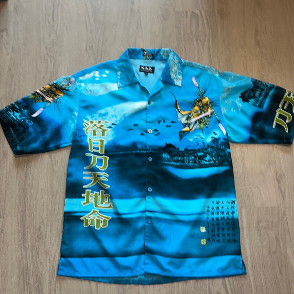 K.A.D. CLOTHING Men's Collared Button Down Short Sleeve Shirt - Picture 1 of 4